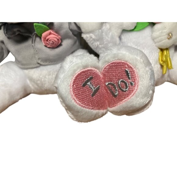 Ty Beanie Babies We Do Bride & Groom Wedding Set Plush Bears Collectible Toy - Picture 2 of 11